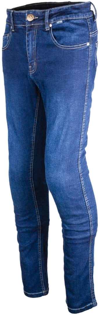 GMS Rattle Slim Damen Motorradjeans, blau, Gre 32, blau, Gre 32 unter Bekleidung