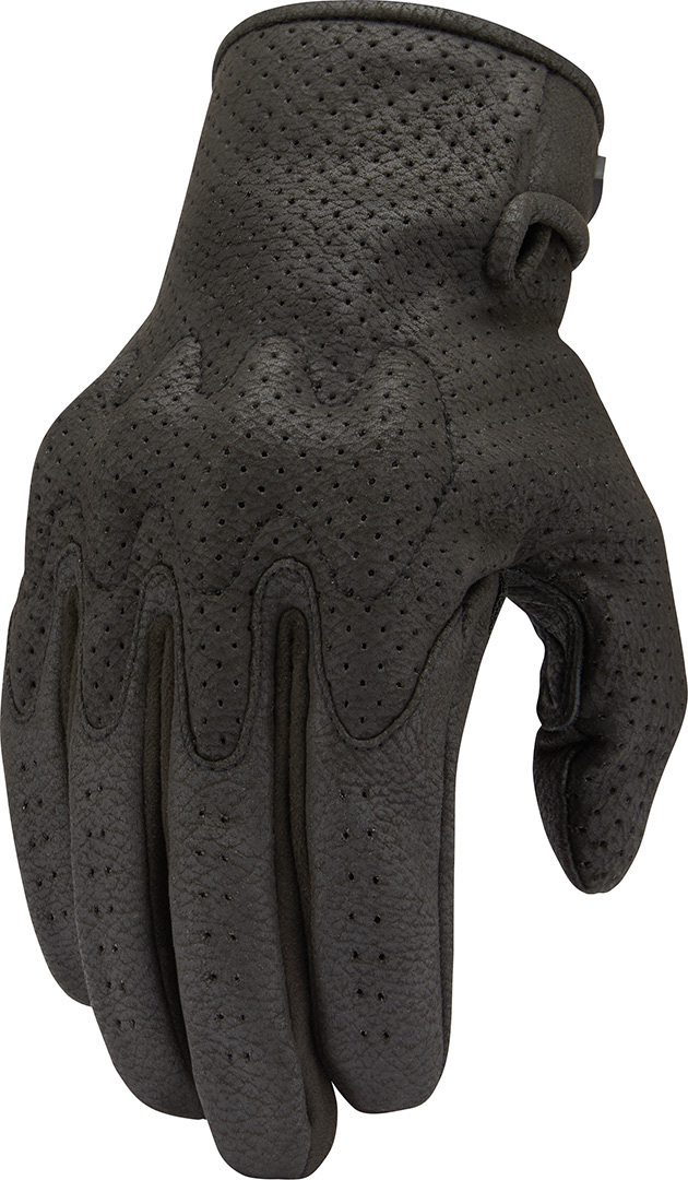 Icon Airform Motorrad Handschuhe, schwarz, Gre M, schwarz, Gre M