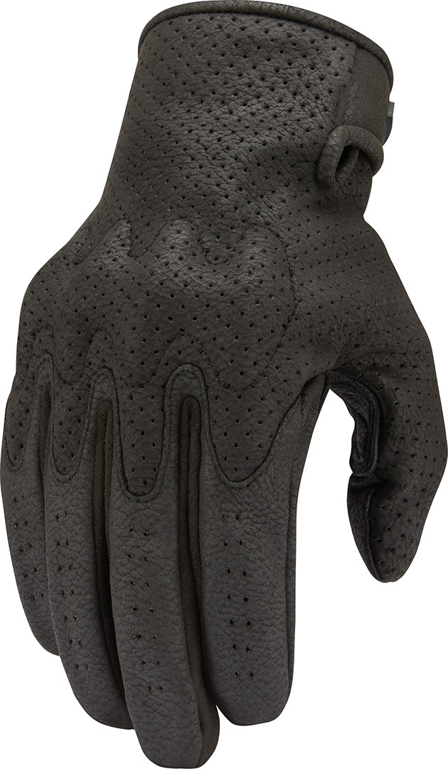 Icon Airform Motorrad Handschuhe, schwarz, Größe XL, schwarz, Größe XL