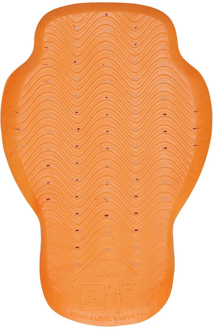 Icon D3O® Viper 1 Rückenprotektor, orange, Größe L, orange, Größe L