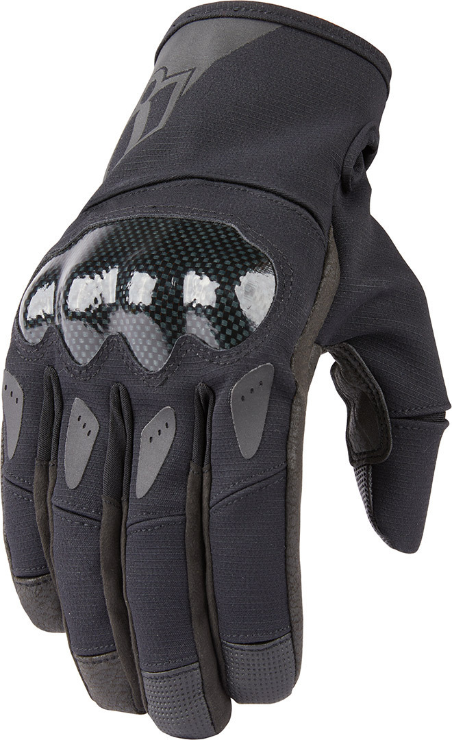 Icon Stormhawk Motorrad Handschuhe, schwarz, Gre S, schwarz, Gre S