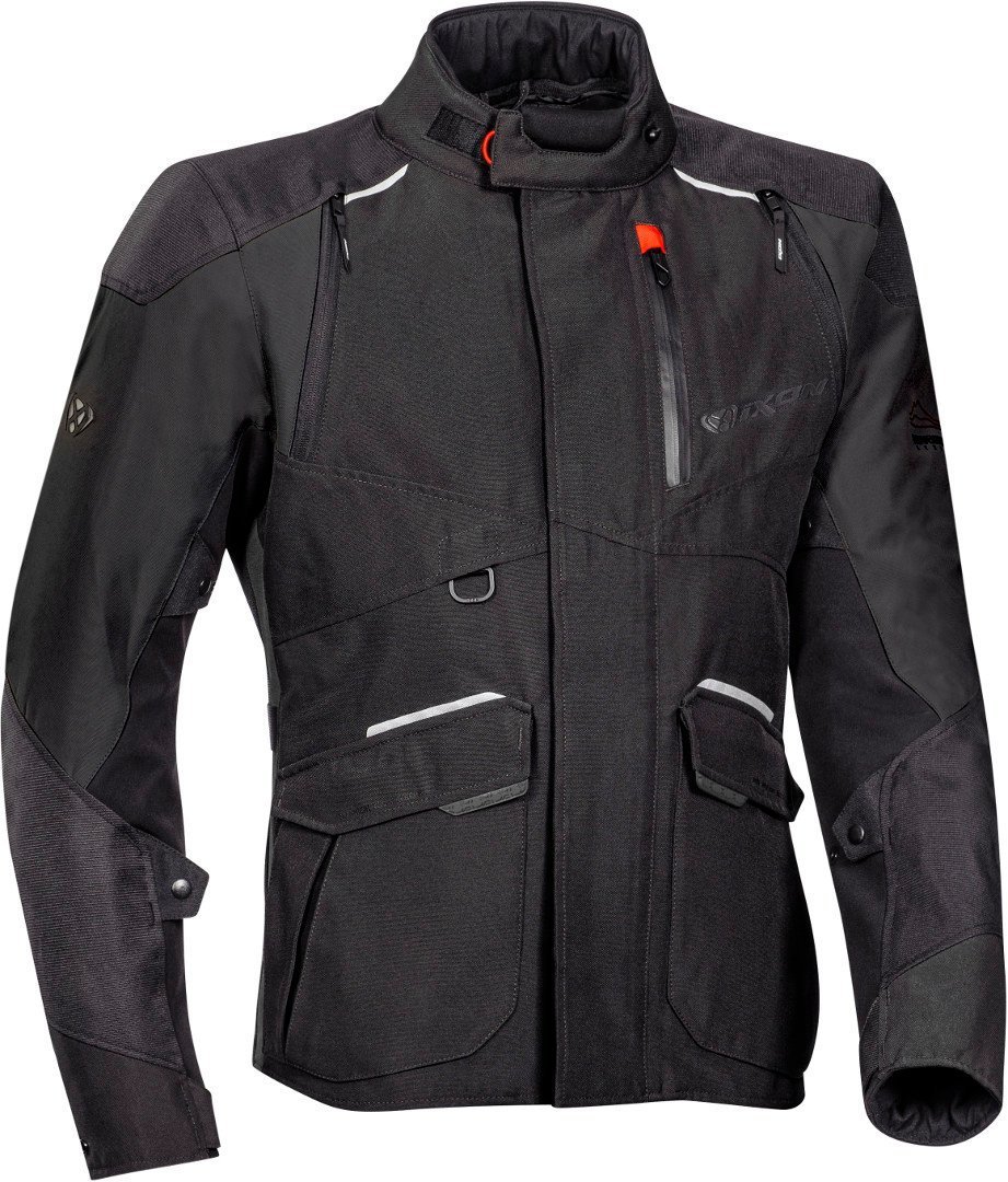 Ixon Balder Motorrad Textiljacke, schwarz, Gre 2XL, schwarz, Gre 2XL