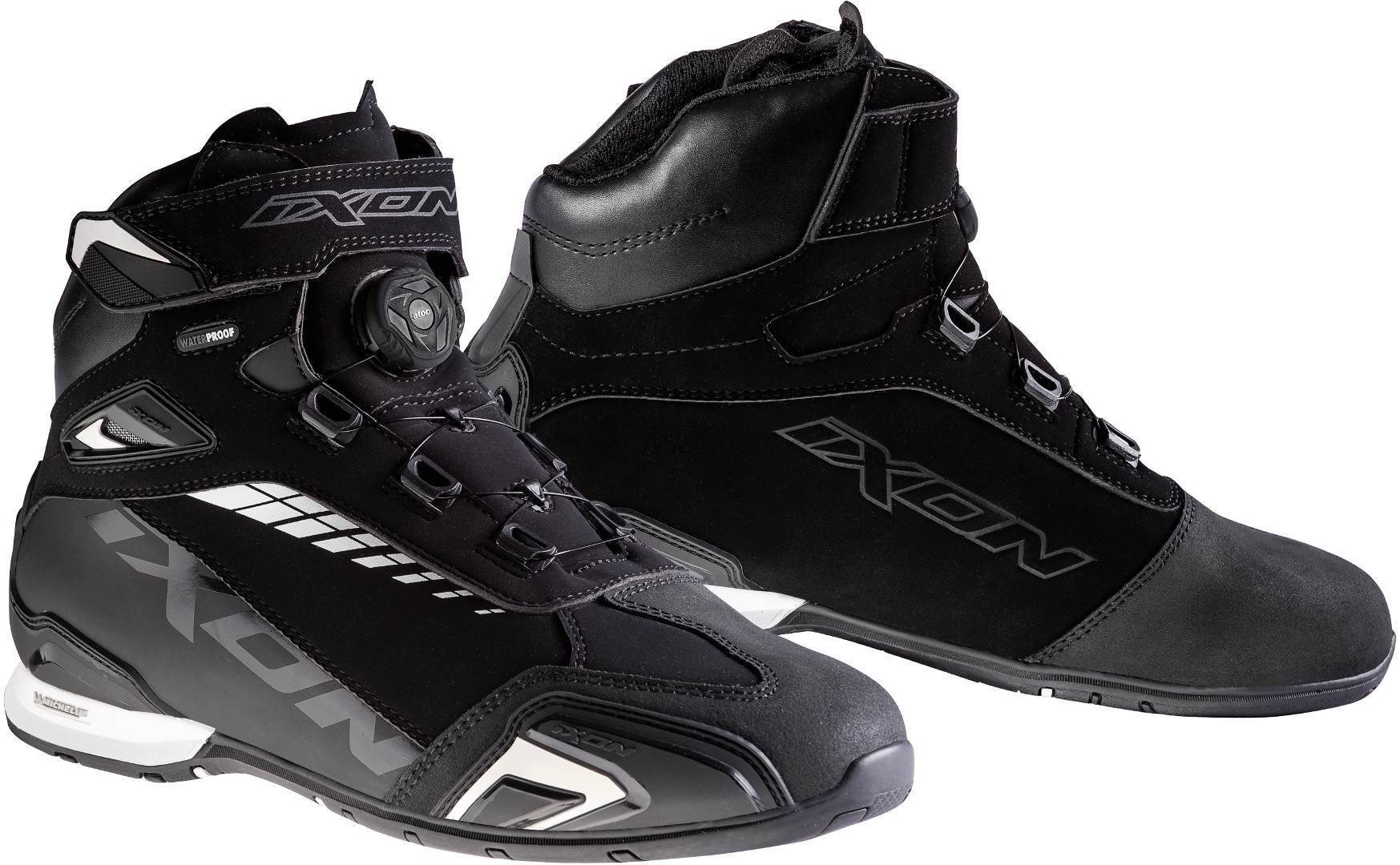 Ixon Bull WP Motorradschuhe, schwarz-weiss, Gre 41, schwarz-weiss, Gre 41