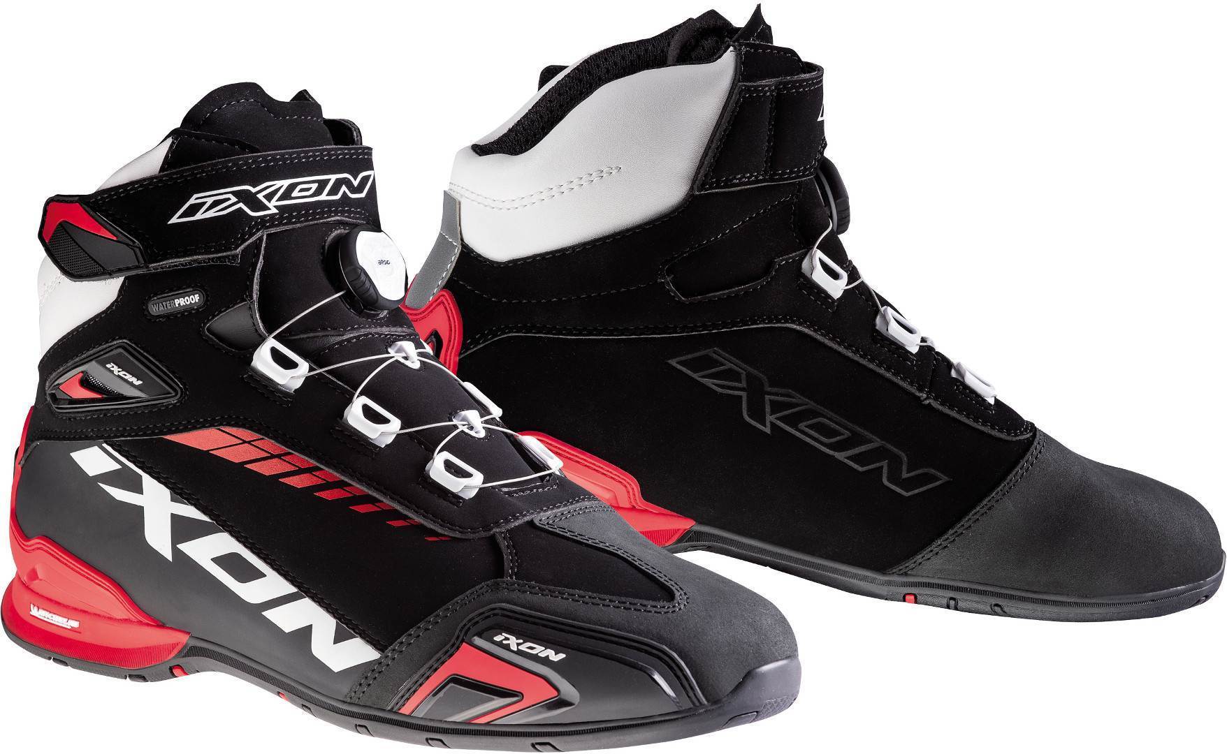 Ixon Bull WP Motorradschuhe, schwarz-weiss-rot, Gre 39, schwarz-weiss-rot, Gre 39