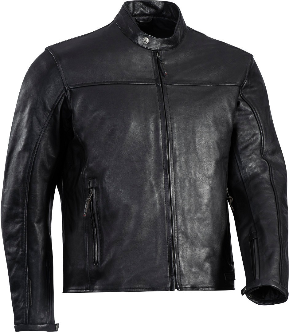 Ixon Crank-C Motorrad Lederjacke, schwarz, Gre 2XL, schwarz, Gre 2XL