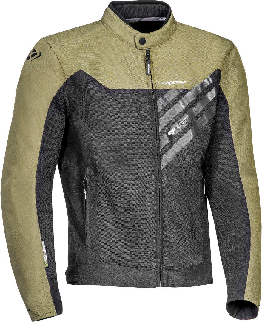 Ixon Orion Motorrad Textiljacke, schwarz-grn, Gre 2XL, schwarz-grn, Gre 2XL