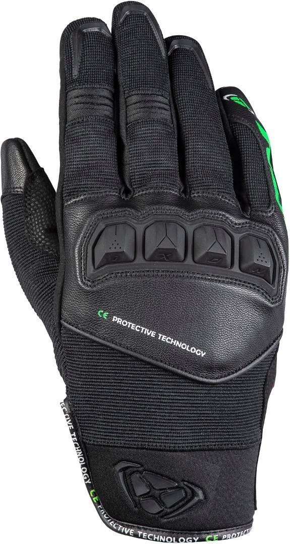 Ixon RS Run Motorradhandschuhe, schwarz-grn, Gre 2XL, schwarz-grn, Gre 2XL