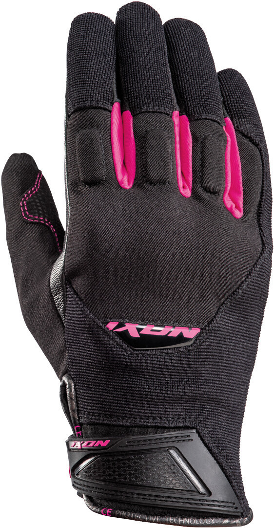 Ixon RS Spring Damen Motorradhandschuhe, schwarz-pink, Gre XL, schwarz-pink, Gre XL unter Bekleidung