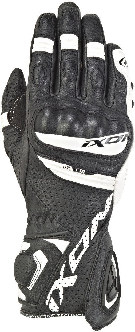 Ixon Rs Tempo Air Damen Handschuhe, schwarz-weiss, Gre XL, schwarz-weiss, Gre XL