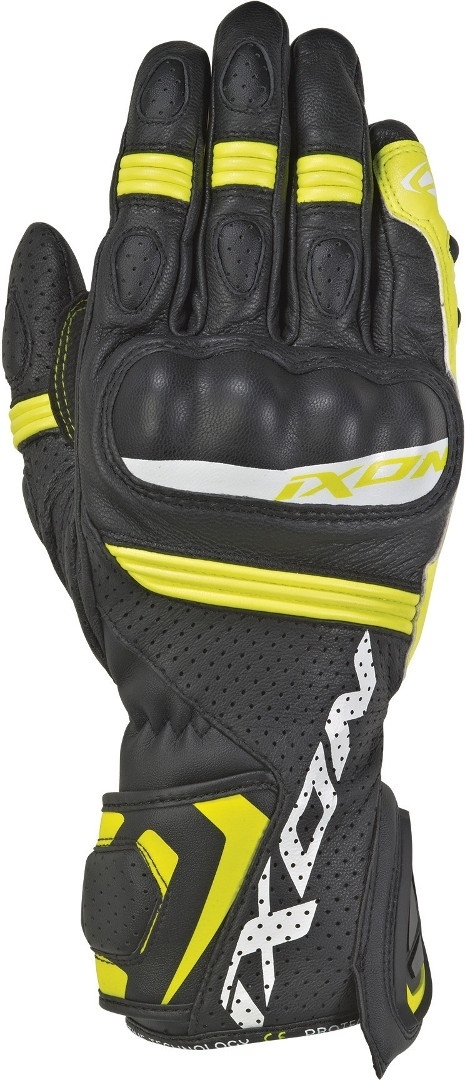 Ixon Rs Tempo Air Motorradhandschuhe, schwarz-gelb, Gre L, schwarz-gelb, Gre L