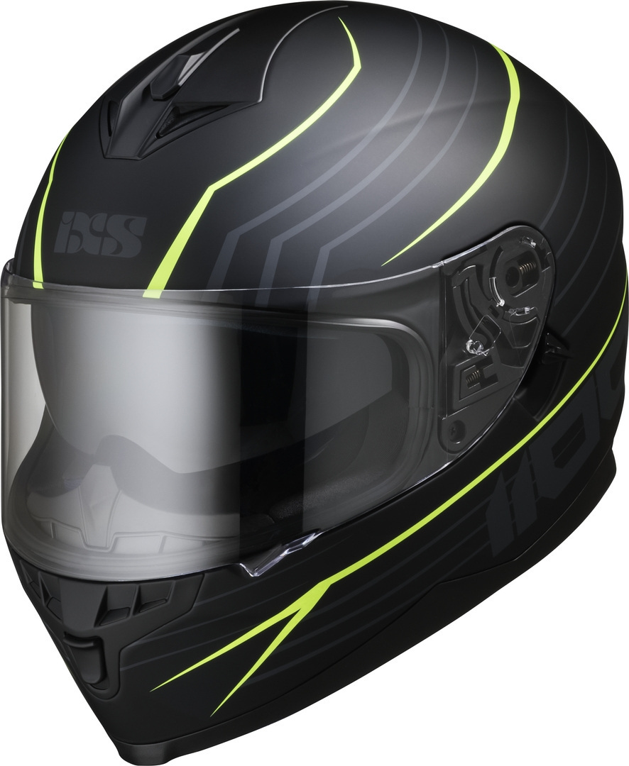 IXS 1100 2.1 Helm, schwarz-gelb, Größe XS, schwarz-gelb, Größe XS
