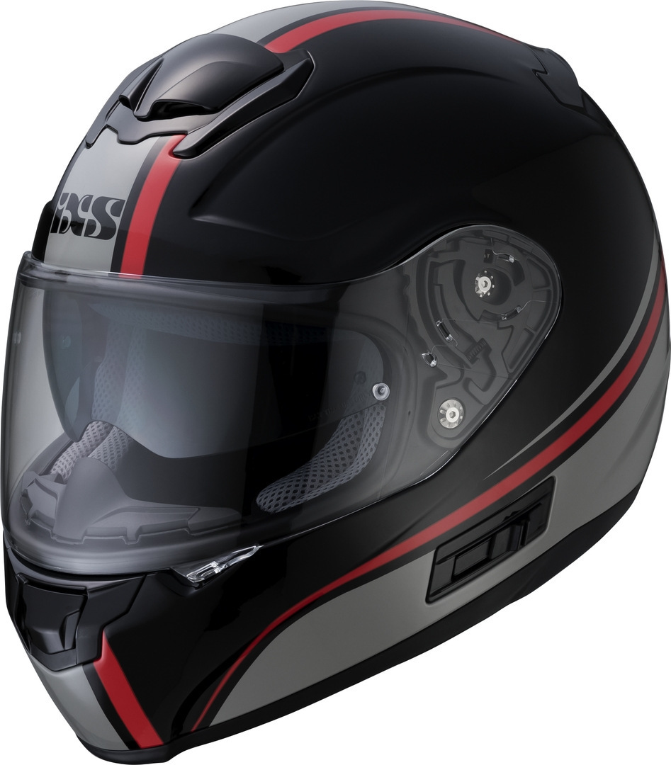 IXS 215 2.1 Helm, schwarz-grau-rot, Gre XS, schwarz-grau-rot, Gre XS