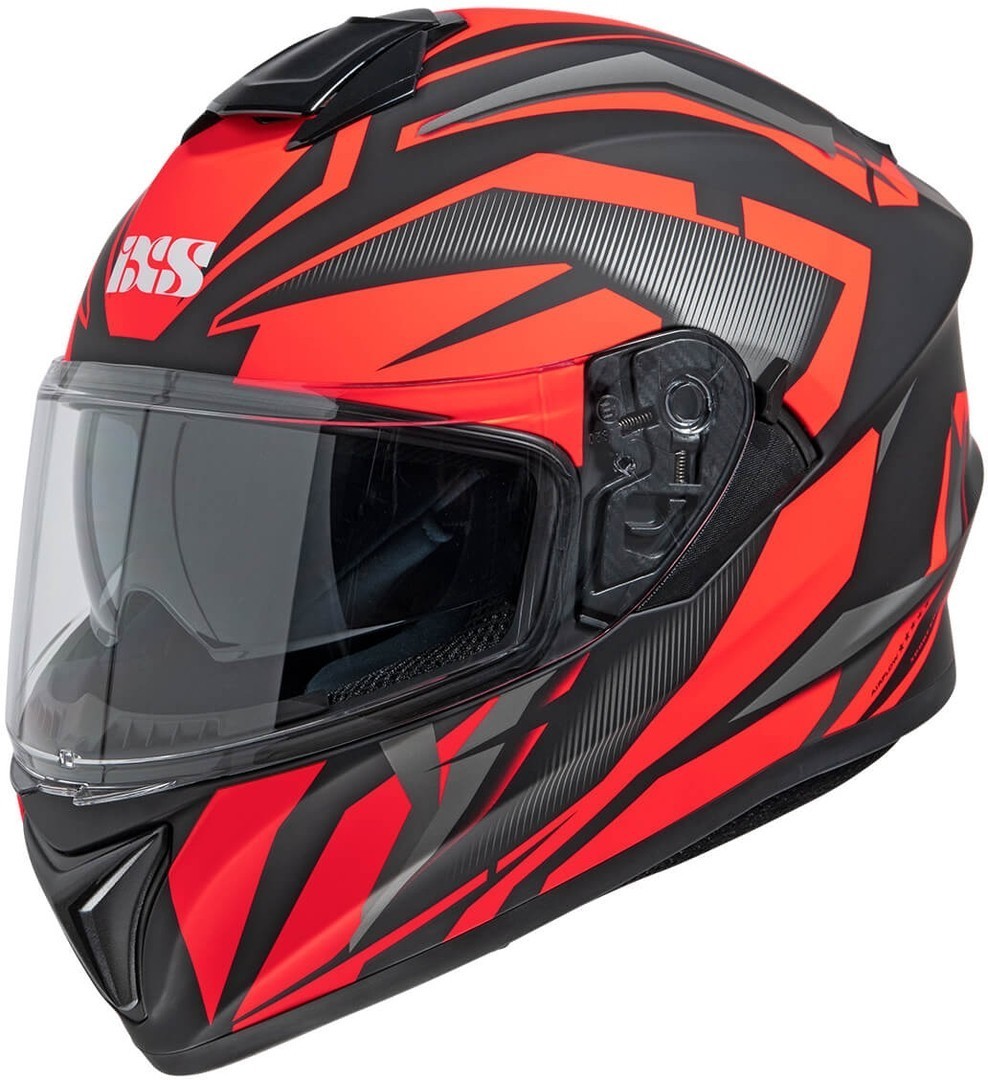 IXS 216 2.1 Helm, schwarz-rot, Gre S, schwarz-rot, Gre S