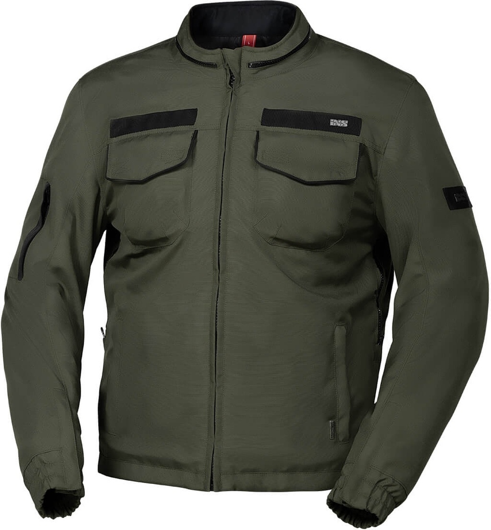 IXS Classic Baldwin-ST wasserdichte Motorrad Textiljacke, grn, Gre S, grn, Gre S