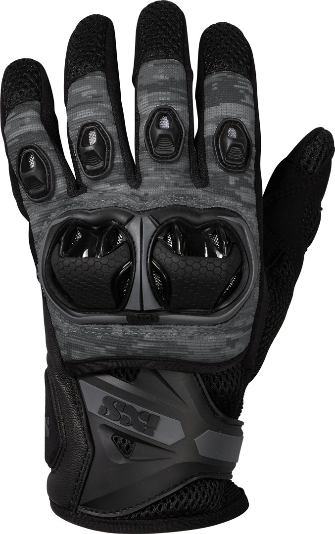 IXS LT Montevideo Air S Motocross Handschuhe, schwarz-grau, Größe M, schwarz-grau, Größe M