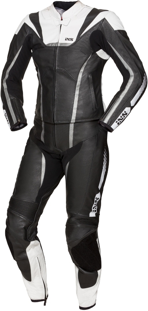 IXS Sport LD RS-1000 2-Teiler Damen Motorrad Lederkombi, schwarz-weiss, Gre 36, schwarz-weiss, Gre 36 unter Bekleidung