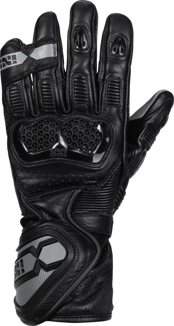 IXS Sport LD RS-200 2.0 Motorradhandschuhe, schwarz-grau, Größe 5XL, schwarz-grau, Größe 5XL unter Handschuhe