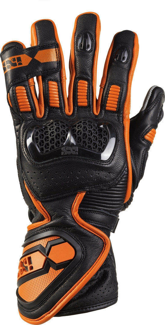 IXS Sport LD RS-200 2.0 Motorradhandschuhe, schwarz-orange, Gre XL, schwarz-orange, Gre XL