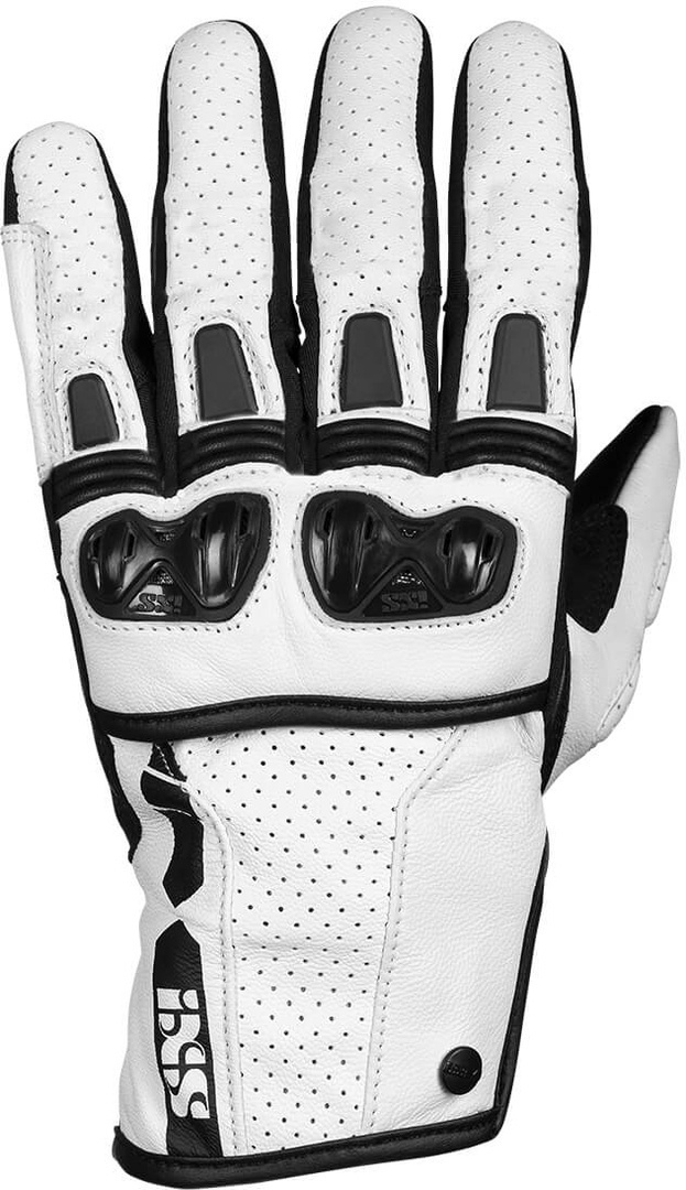 IXS Sport Talura 3.0 perforierte Motorradhandschuhe, schwarz-weiss, Gre S, schwarz-weiss, Gre S