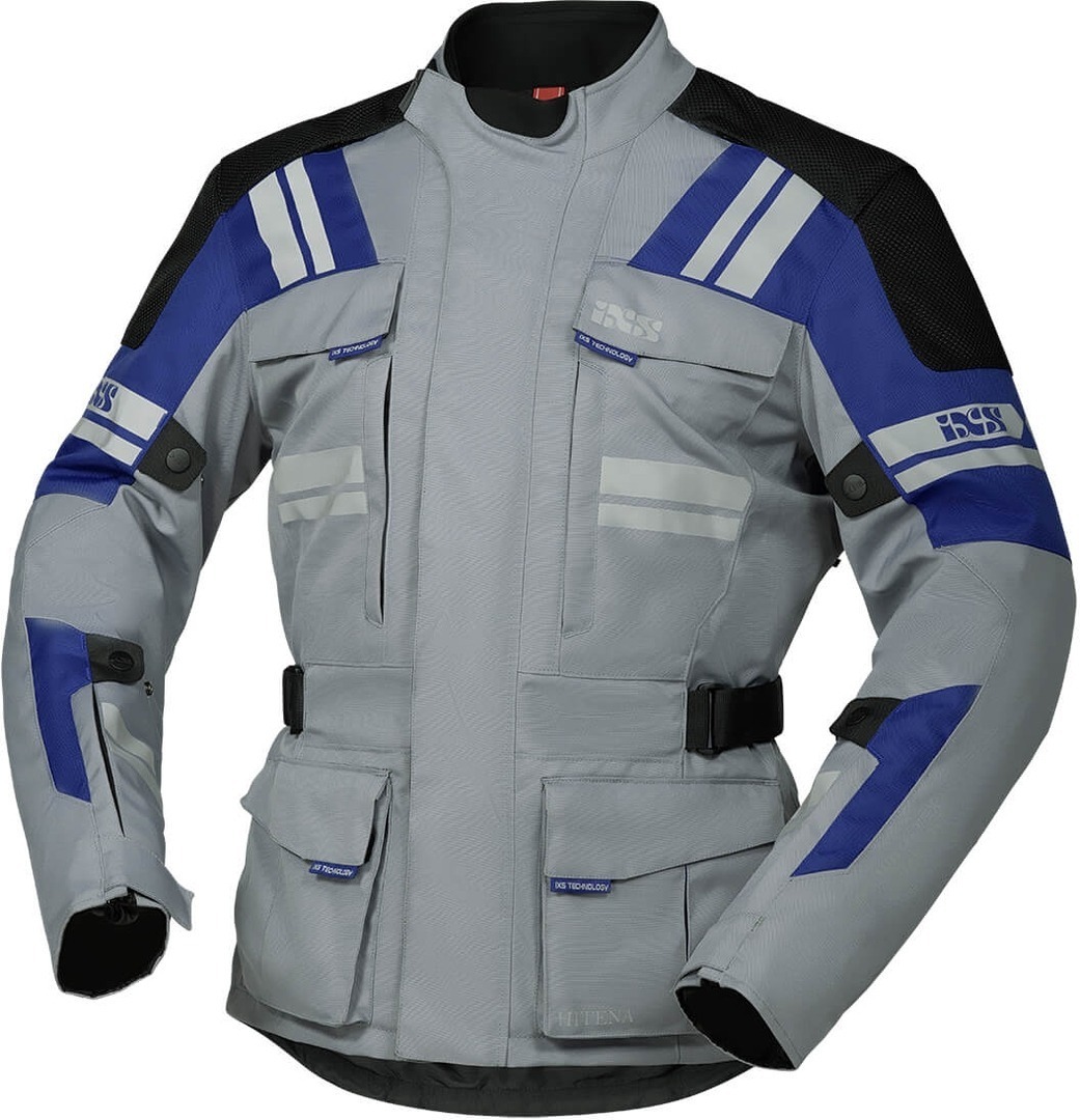 IXS Tour Blade-ST 2.0 Motorrad Textiljacke, grau-blau, Gre M, grau-blau, Gre M