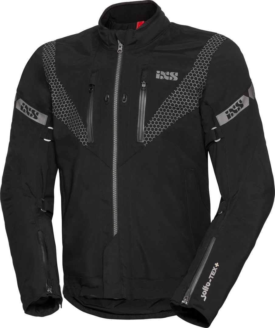 IXS Tour ST-Plus Motorrad Textiljacke, schwarz, Gre 2XL, schwarz, Gre 2XL unter Bekleidung