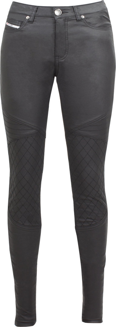 John Doe Betty Biker XTM Damen Motorradjeggings, schwarz, Gre 30, schwarz, Gre 30