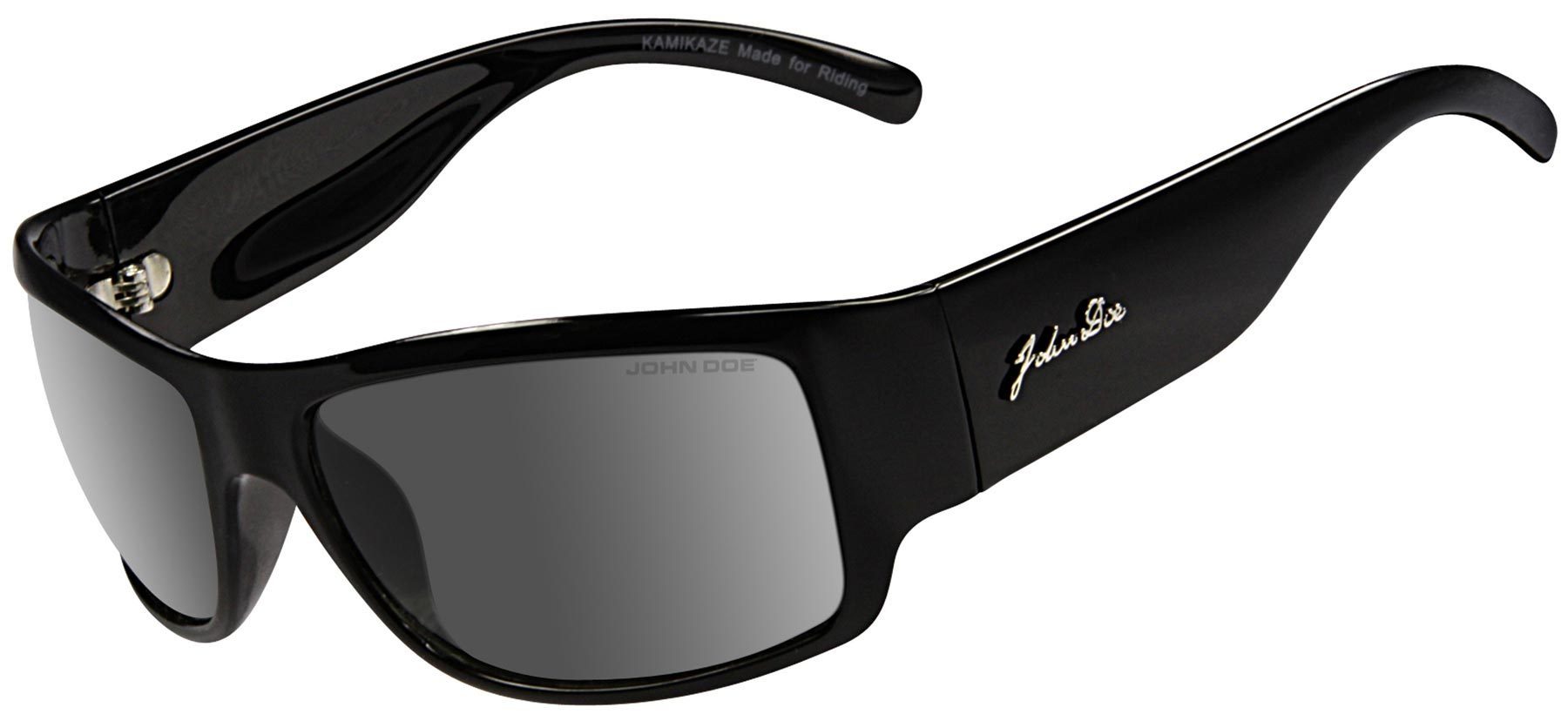 John Doe Kamikaze Sonnenbrille, schwarz, schwarz