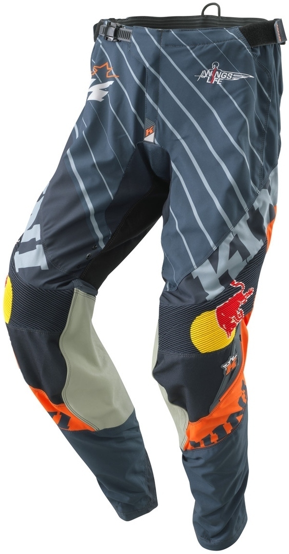 Kini Red Bull Competition OWG Motocross Hose, grau-orange, Größe 30, grau-orange, Größe 30