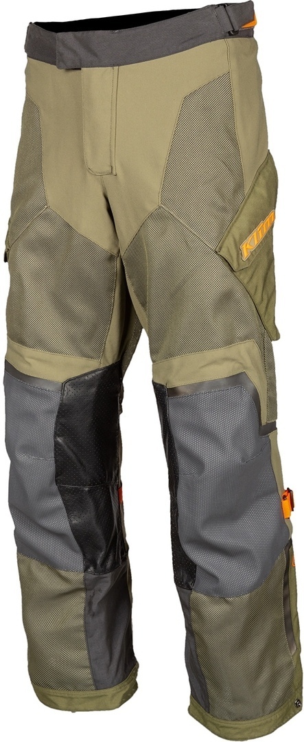 Klim Baja S4 Motorrad Textilhose, grau-grn, Gre 34, grau-grn, Gre 34