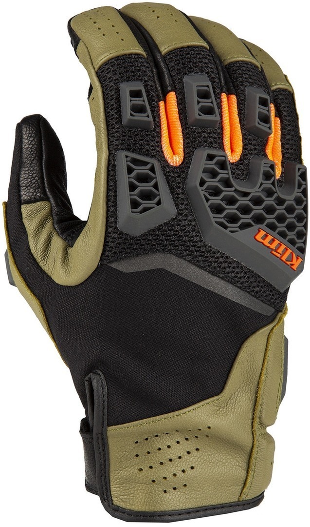 Klim Baja S4 perforierte Motorradhandschuhe, schwarz-grn, Gre S, schwarz-grn, Gre S unter Handschuhe