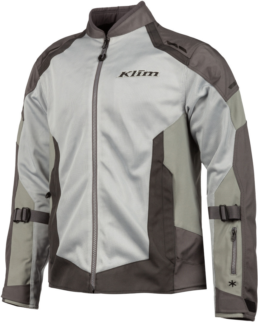 Klim Induction Motorrad Textiljacke, grau, Gre M, grau, Gre M