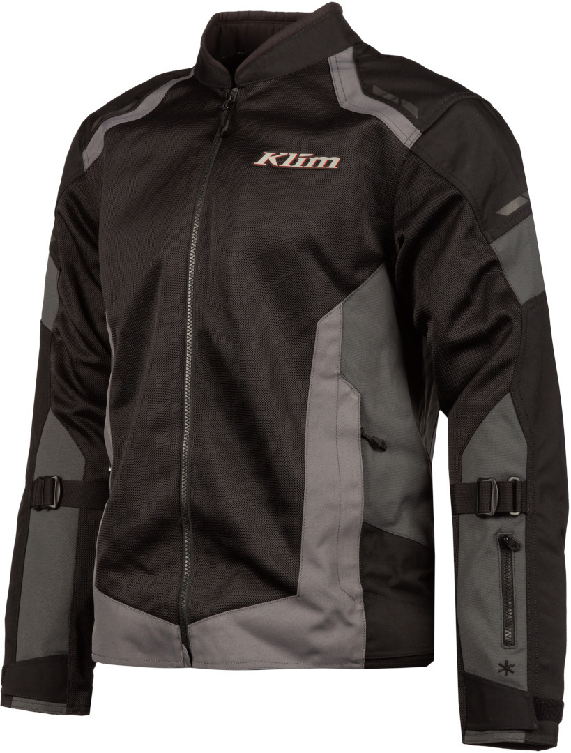 Klim Induction Motorrad Textiljacke, schwarz-grau, Gre 3XL, schwarz-grau, Gre 3XL