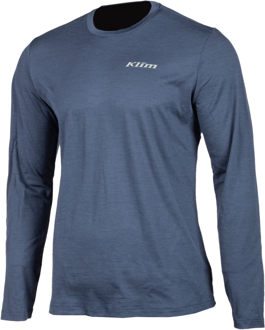 Klim Teton Merino Wool Funktionsshirt, blau, Gre L, blau, Gre L