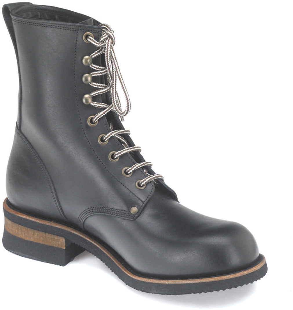 Kochmann Worker Motorradstiefel, schwarz, Gre 43 fr Mnner, schwarz, Gre 43
