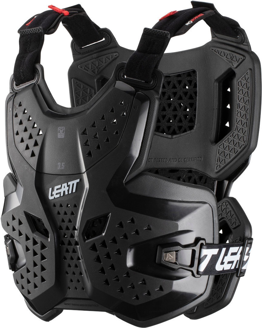 Leatt 3.5 Brustprotektor, schwarz, schwarz