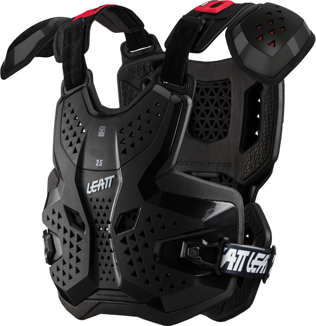 Leatt 3.5 Pro Brustprotektor, schwarz, schwarz