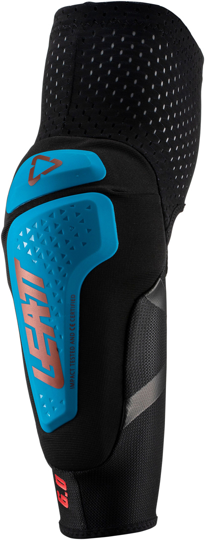 Leatt 3DF 6.0 Motocross Ellenbogenprotektoren, blau, Gre 2XL, blau, Gre 2XL