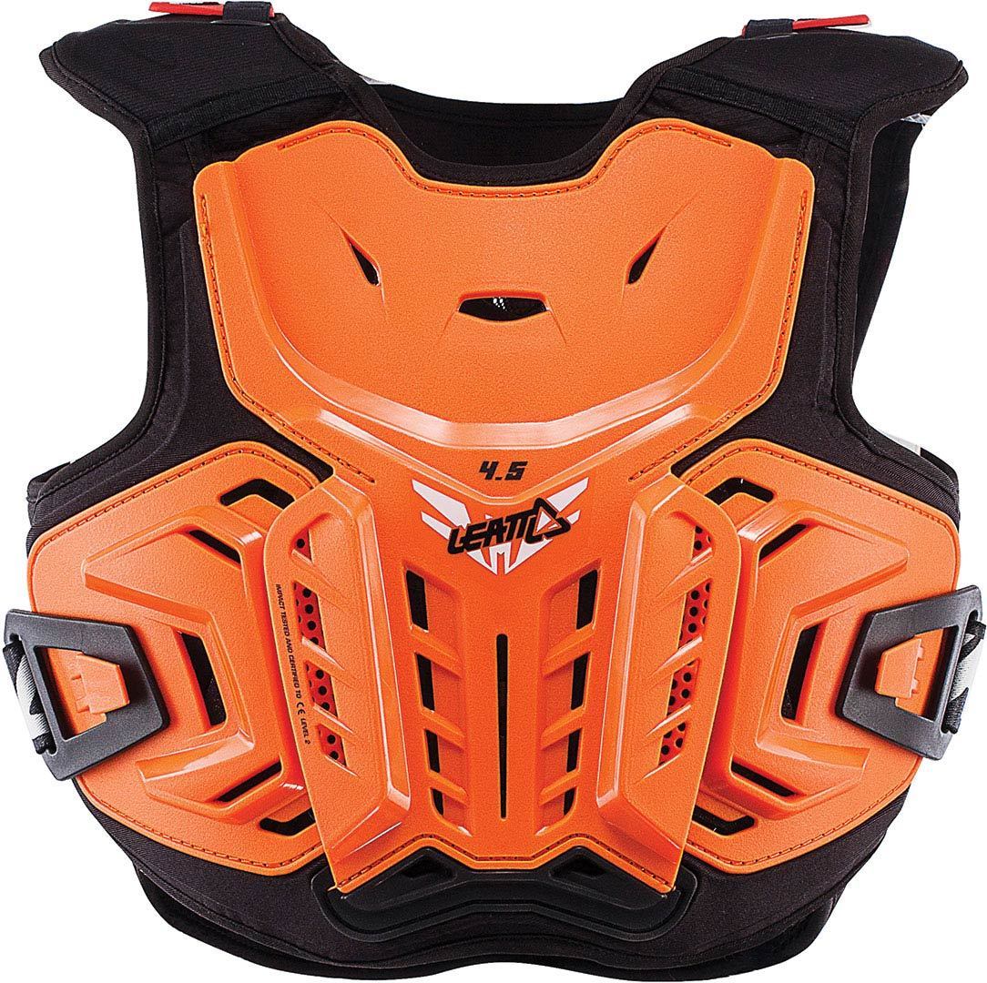 Leatt 4.5 Junior Kinder Brustpanzer, orange, Gre S M, orange, Gre S M