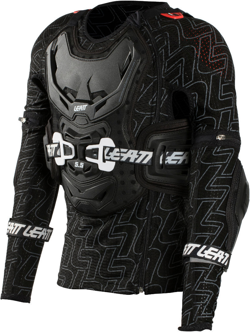 Leatt Body Protector 5.5 Kinder Motocross Protektorenshirt, schwarz, Gre L XL, schwarz, Gre L XL