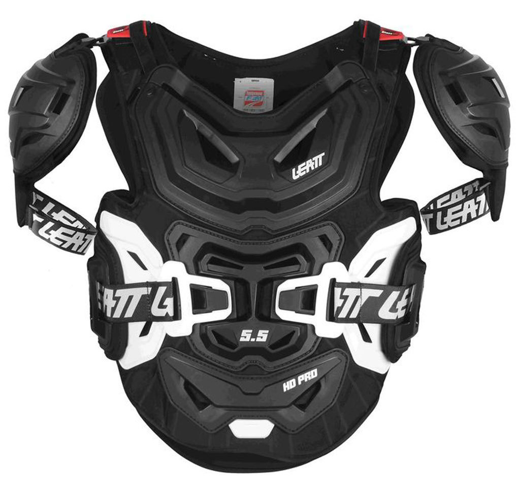 Leatt Chest Protektor 5.5 Pro HD Brustprotektor, schwarz, Gre S M L XL, schwarz, Gre S M L XL