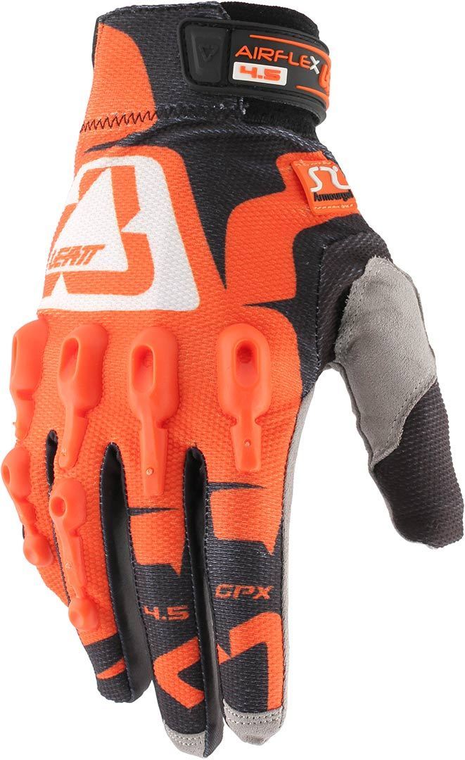 Leatt GPX 4.5 Lite Handschuhe, schwarz-weiss-orange, Gre XS, schwarz-weiss-orange, Gre XS