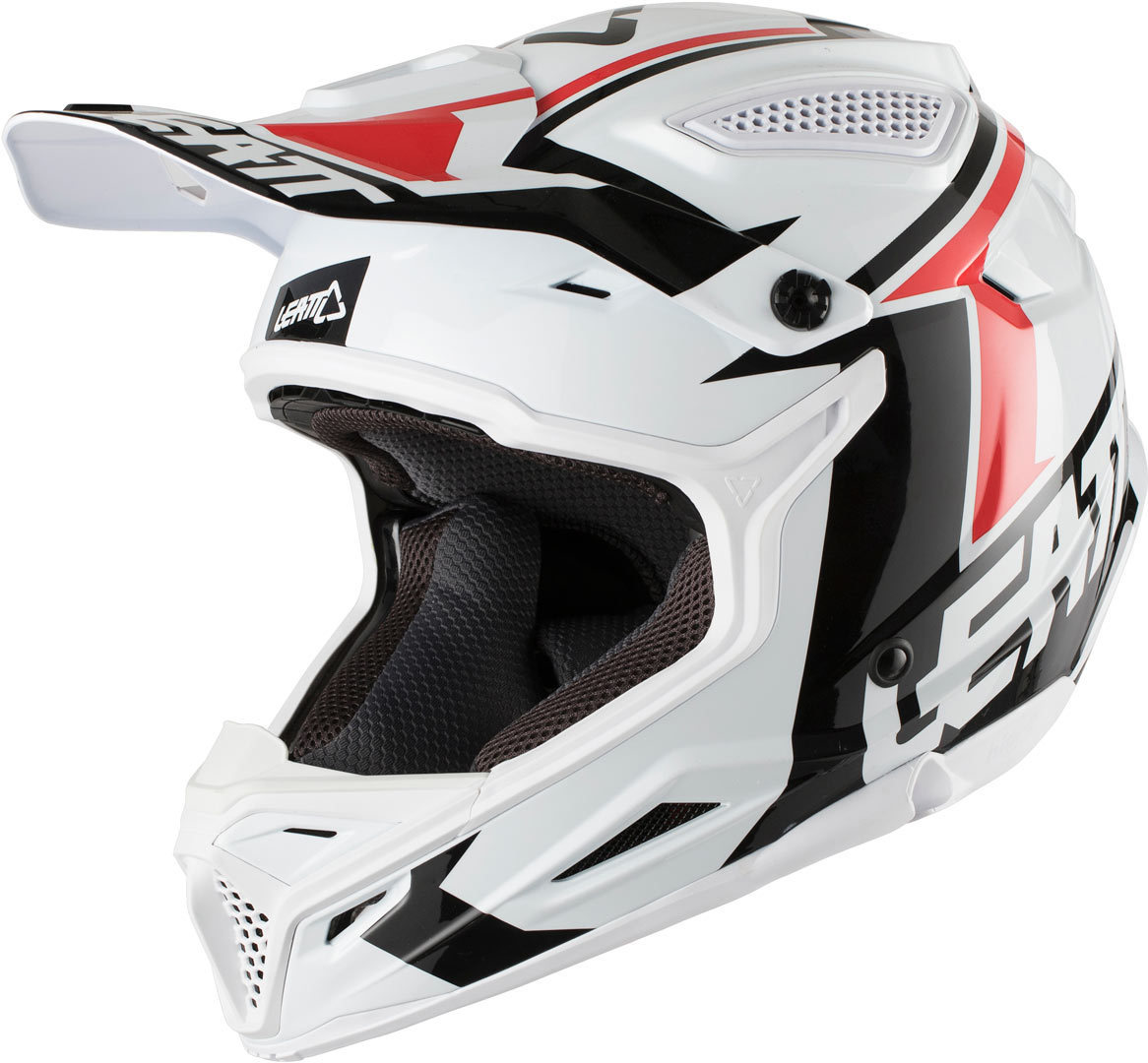Leatt GPX 4.5 V20 Crosshelm, schwarz-weiss, Gre M, schwarz-weiss, Gre M