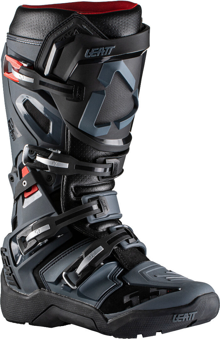 Leatt Moto 5.5 Flexlock Enduro Motocross Stiefel, schwarz-grau, Gre 43, schwarz-grau, Gre 43