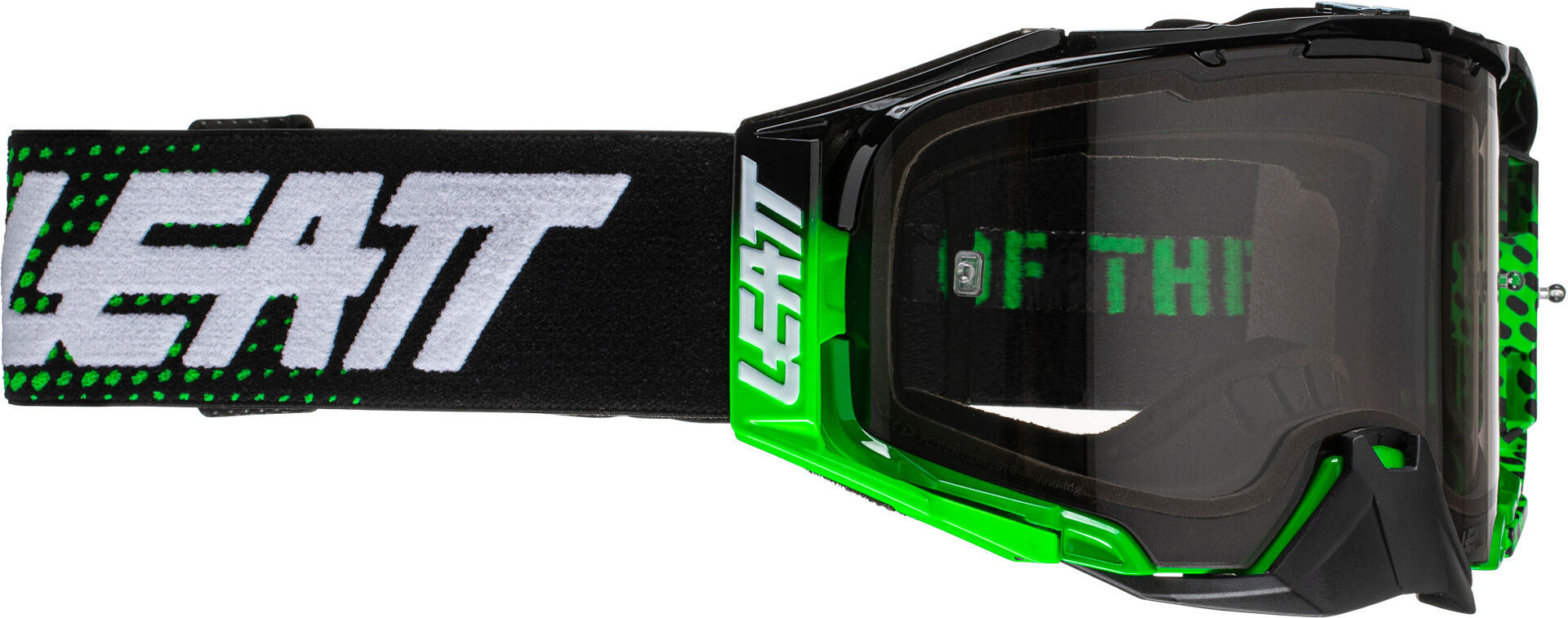 Leatt Velocity 6.5 Neon Motocross Brille, grün, grün