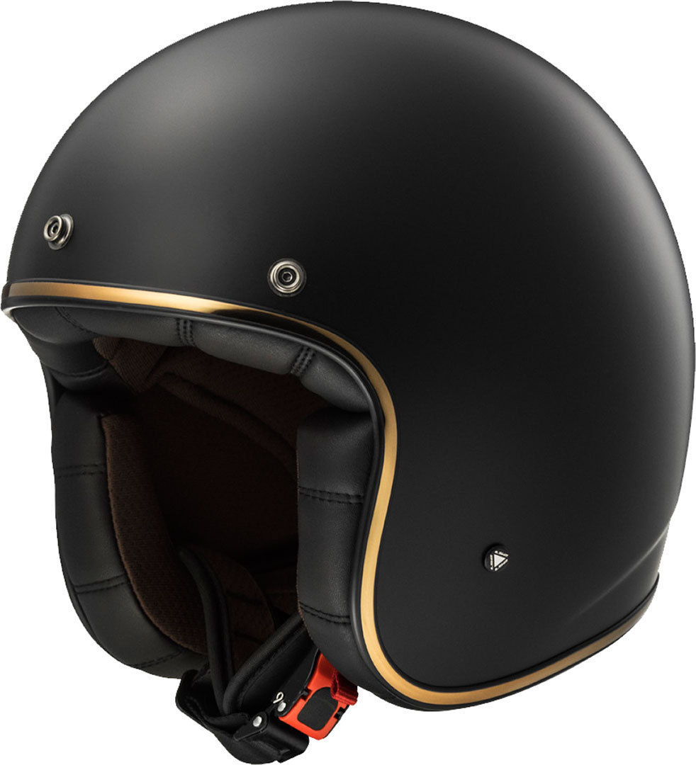 LS2 OF583 Bobber Jethelm, schwarz, Gre 2XL, schwarz, Gre 2XL