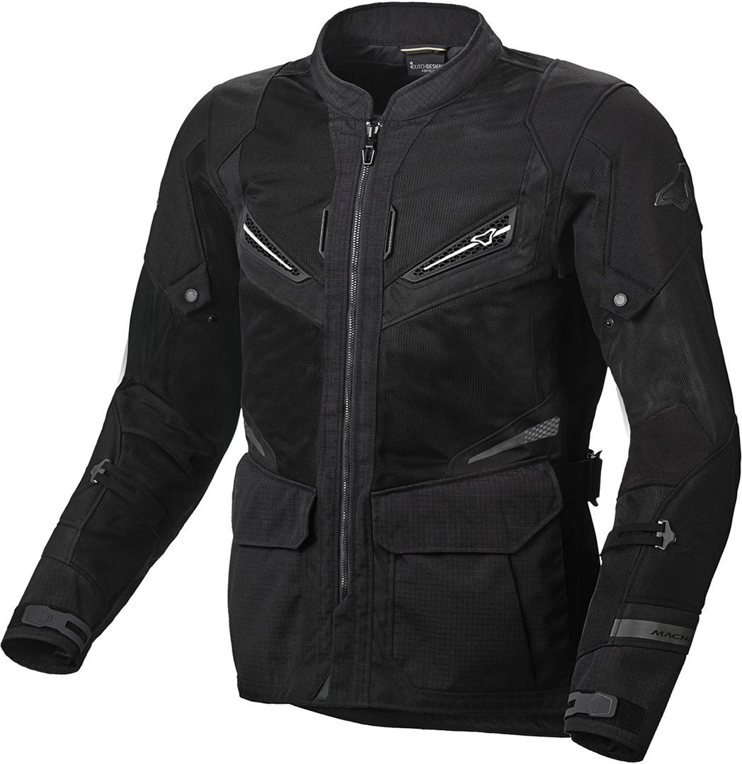 Macna Aerocon Motorrad Textiljacke, schwarz, Gre L, schwarz, Gre L