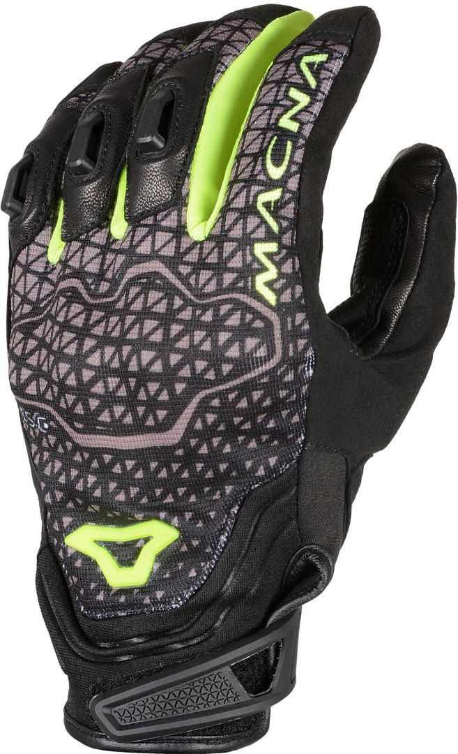 Macna Assault Handschuhe, schwarz-grün, Größe 2XL, schwarz-grün, Größe 2XL