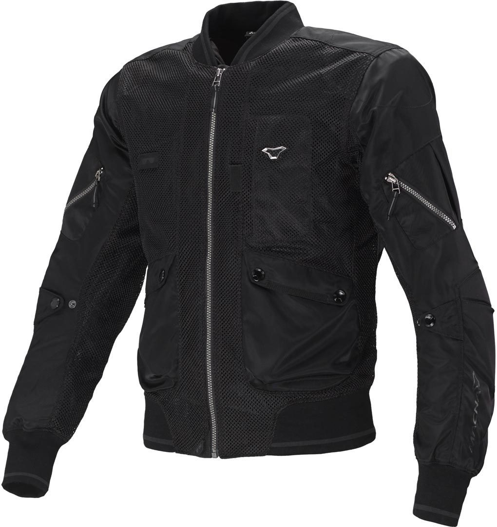 Macna Bastic Air Textiljacke, schwarz, Gre M, schwarz, Gre M