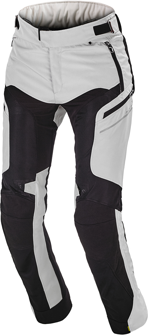 Macna Bora Damen Motorrad Textilhose, grau, Gre L, grau, Gre L