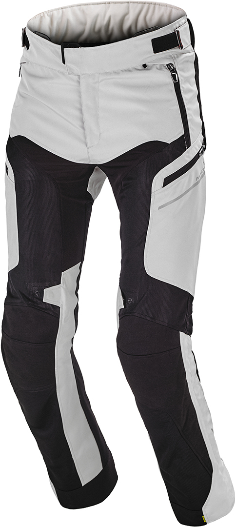 Macna Bora Motorrad Textilhose, grau, Gre S, grau, Gre S